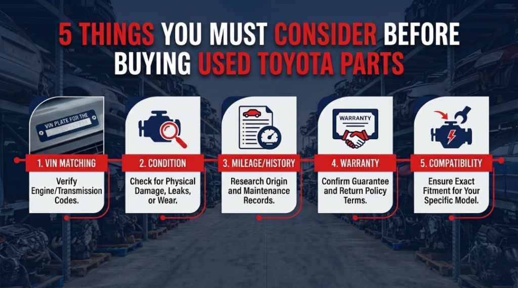 toyota used car parts